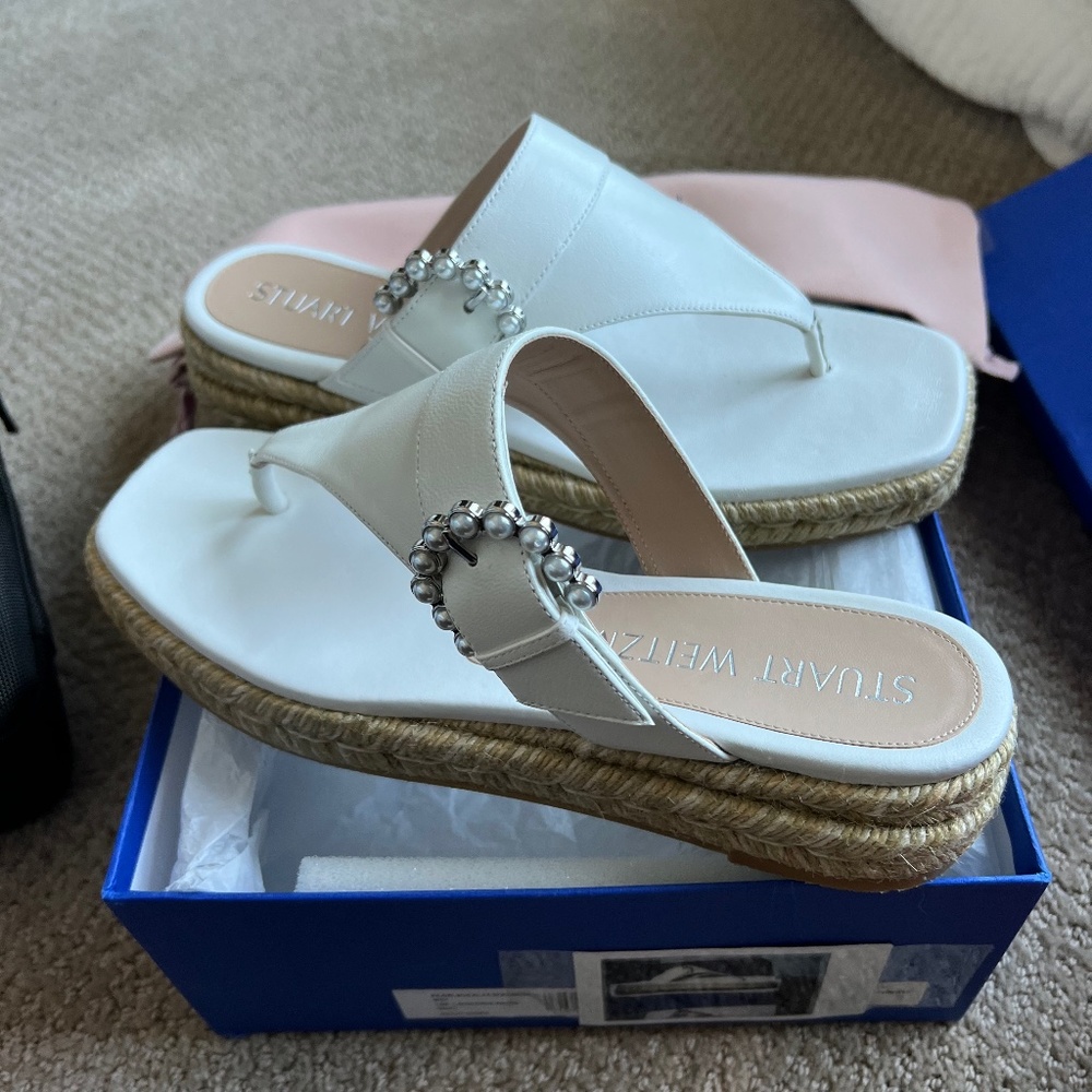 Stuart Weitzman Thong Espadrille - image 1